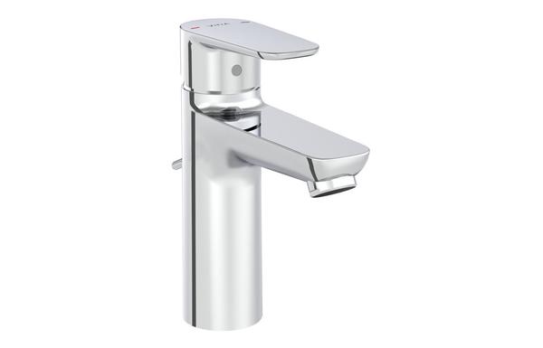 VitrA Flow Soft Large Basin Mixer w/Waste Lever - Chrome